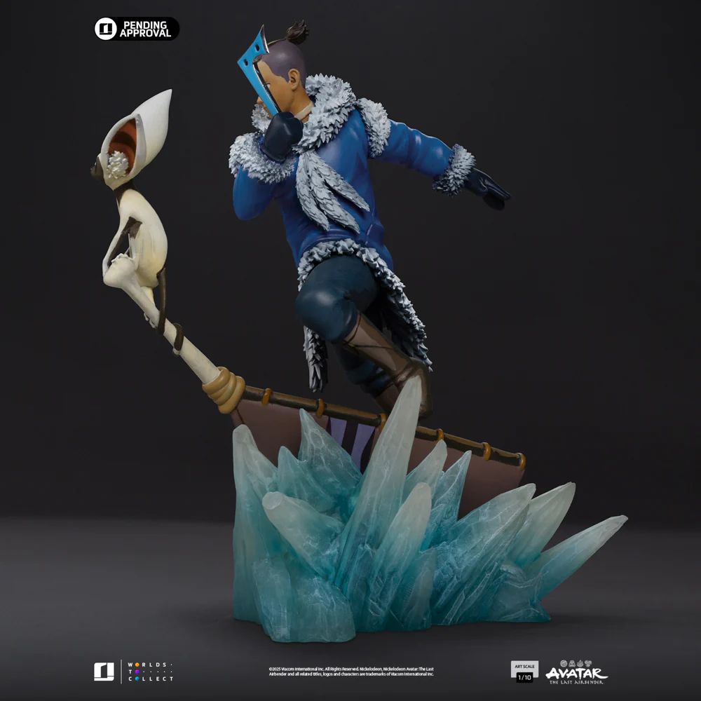 Digital Pre-Order - Statue Sokka - Avatar: The Last Airbender - Art Scale 1/10 - Iron Studios - Image 7