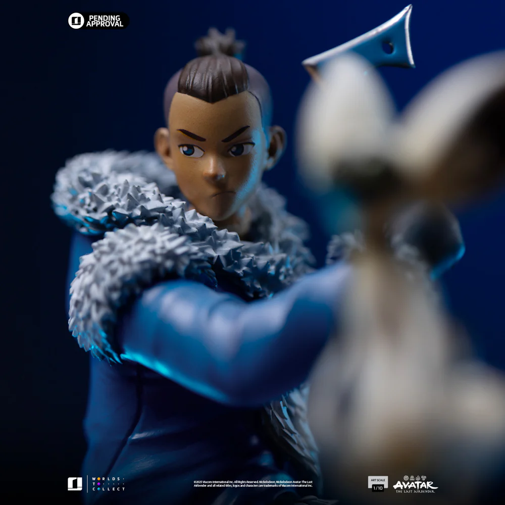 Digital Pre-Order - Statue Sokka - Avatar: The Last Airbender - Art Scale 1/10 - Iron Studios - Image 9