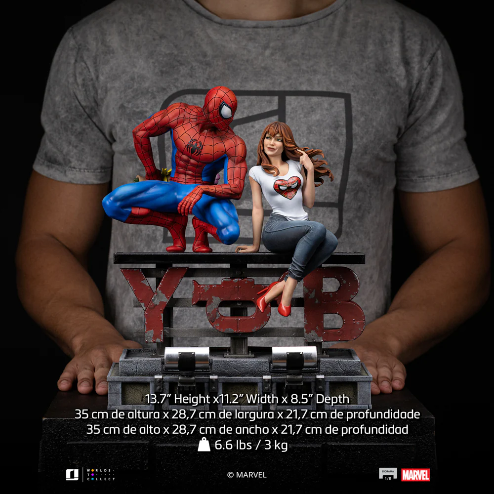 Digital Pre-Order - Statue Spider-Man and Mary Jane - Marvel Comics - Diorama 1/6 - Iron Studios - Image 16
