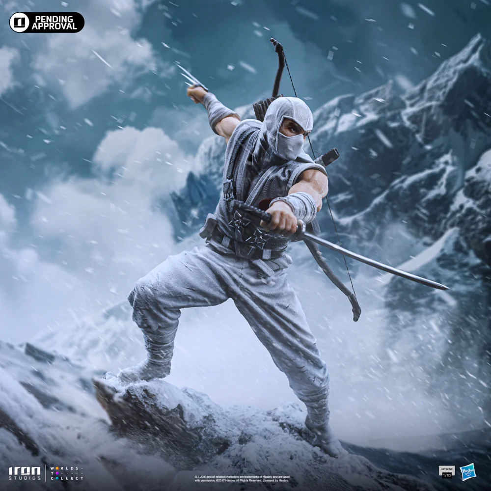Digital Pre-Order - Statue Storm Shadow - G.I Joe - Art Scale 1/10 - Iron Studios - Image 2