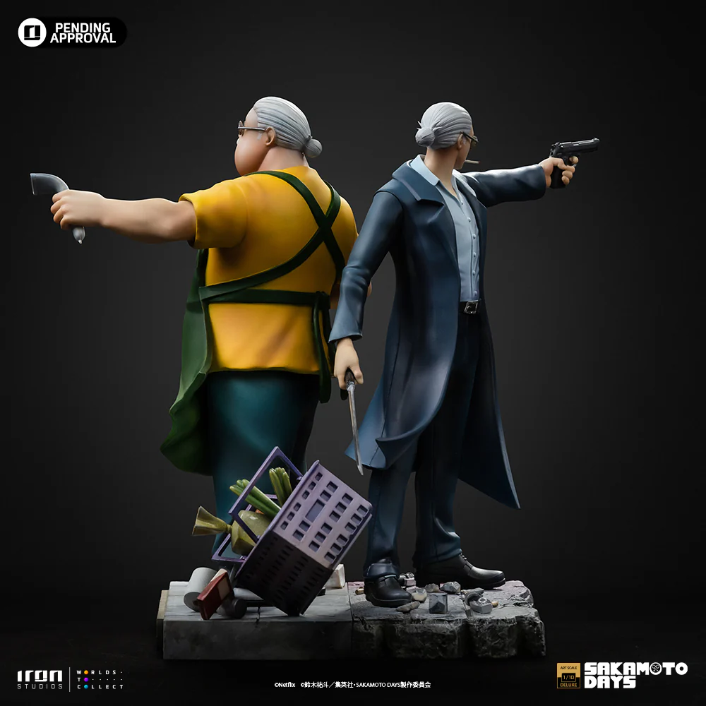 Pre-Order - Statue Taro Sakamoto Deluxe - Sakamoto Days - Art Scale 1/10 - Iron Studios - Image 5