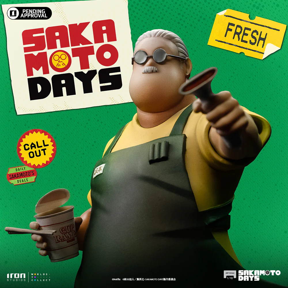 Pre-Order - Statue Taro Sakamoto - Sakamoto Days - Art Scale 1/10 - Iron Studios - Image 4