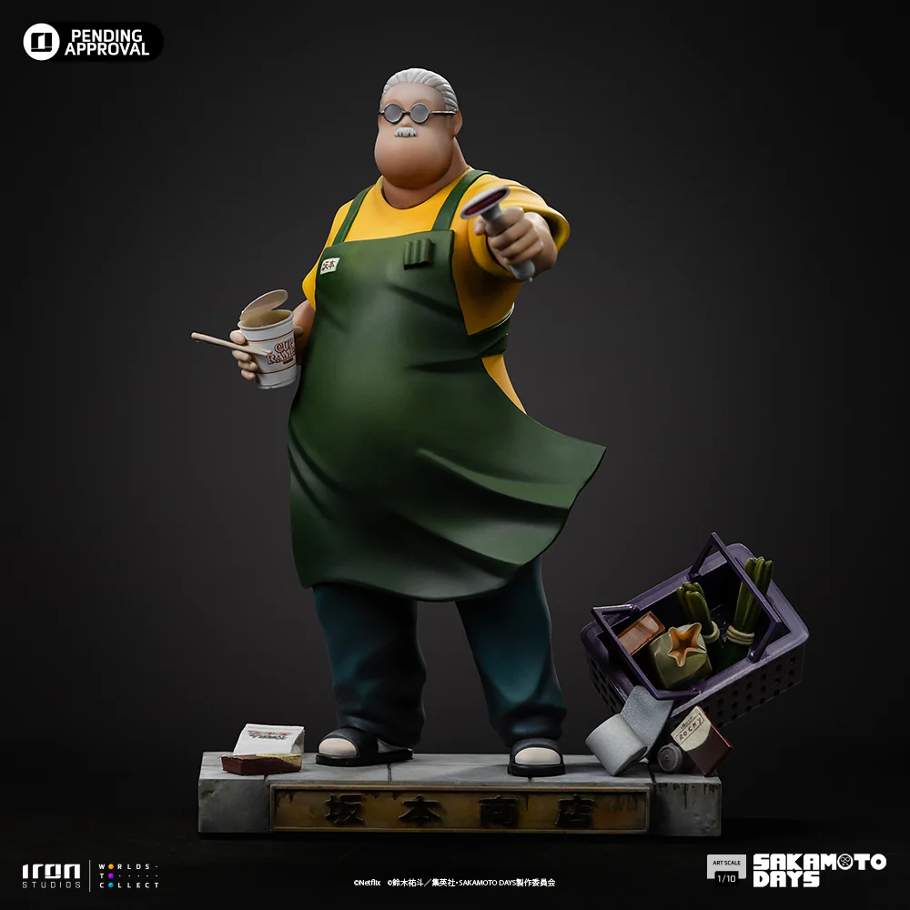Pre-Order - Statue Taro Sakamoto - Sakamoto Days - Art Scale 1/10 - Iron Studios - Image 5