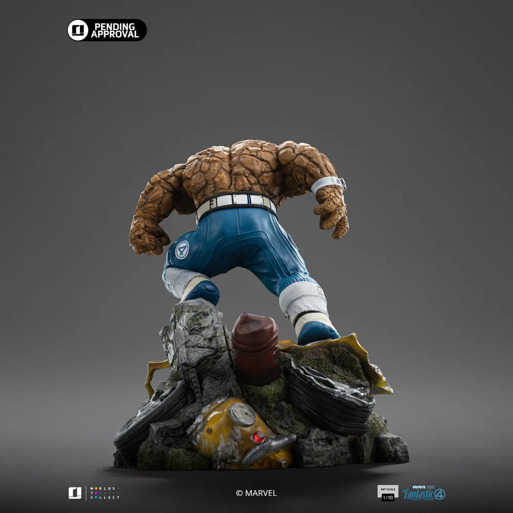The Thing (Exclusive Version) Fantastic Four: The First Steps Art Scale 1/10 Iron Studios - Image 4
