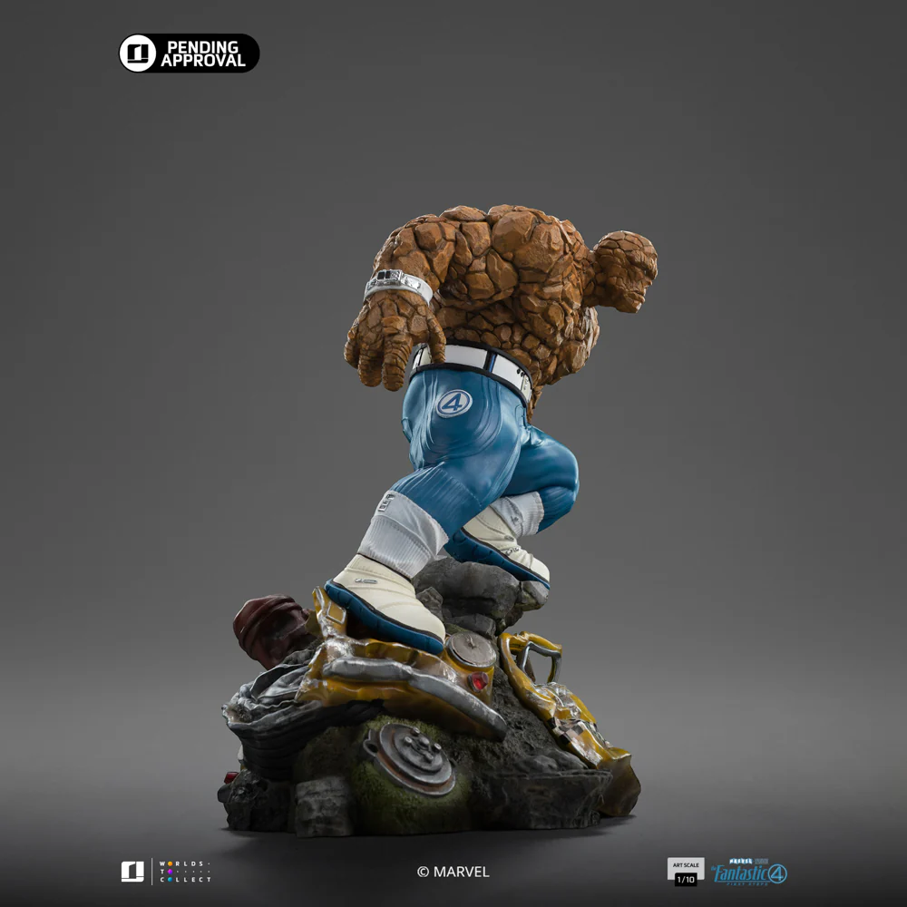 The Thing (Exclusive Version) Fantastic Four: The First Steps Art Scale 1/10 Iron Studios - Image 5