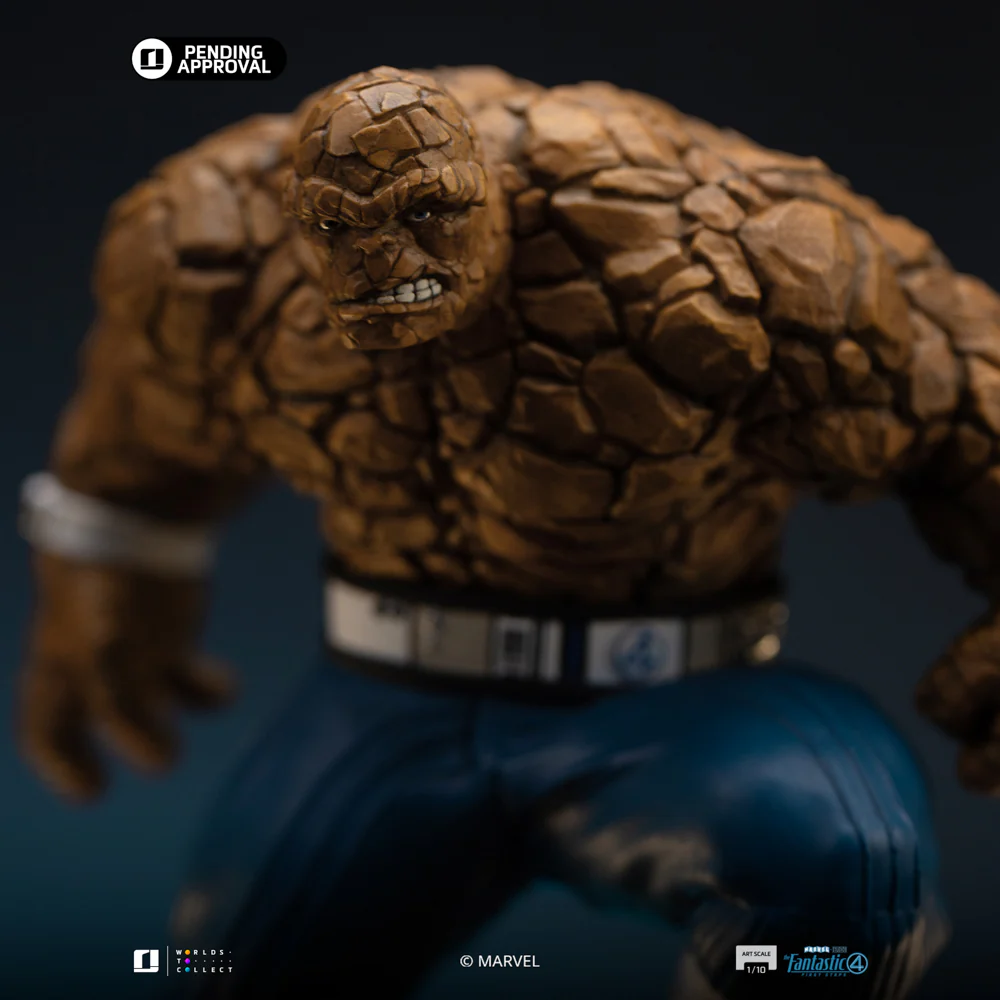 The Thing (Exclusive Version) Fantastic Four: The First Steps Art Scale 1/10 Iron Studios - Image 6