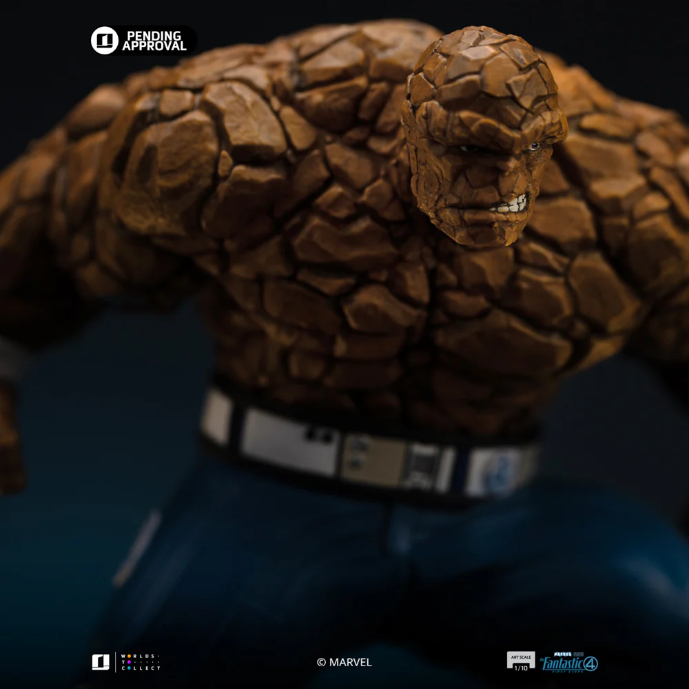 The Thing (Exclusive Version) Fantastic Four: The First Steps Art Scale 1/10 Iron Studios - Image 7