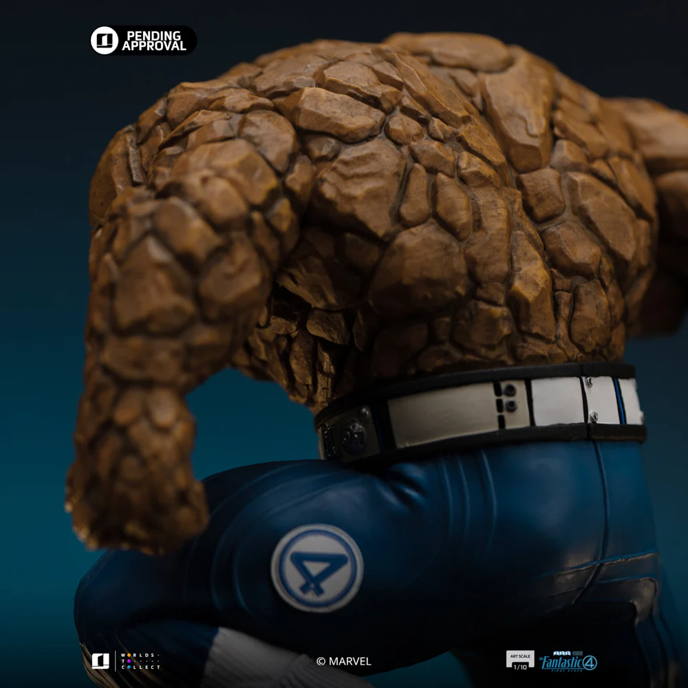 The Thing (Exclusive Version) Fantastic Four: The First Steps Art Scale 1/10 Iron Studios - Image 8