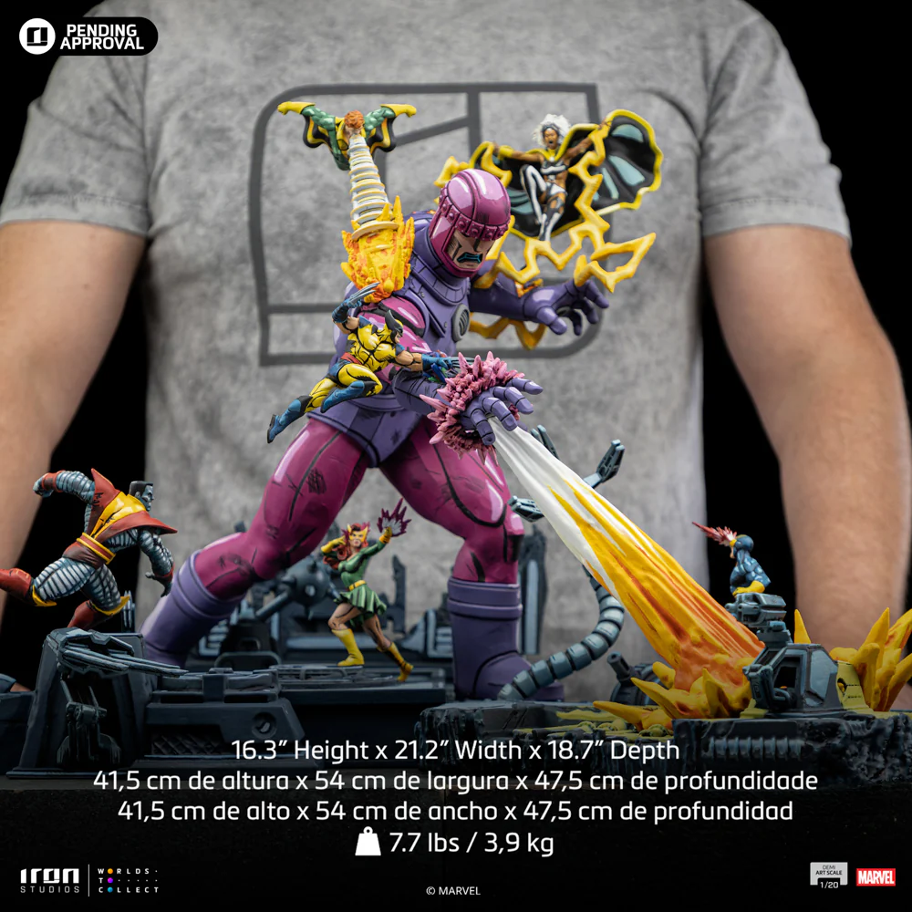Digital Pre-Order - Statue X-Men Danger Room Diorama A (Comics Color Variant) - Demi Art Scale 1/20 - Iron Studios - Image 14