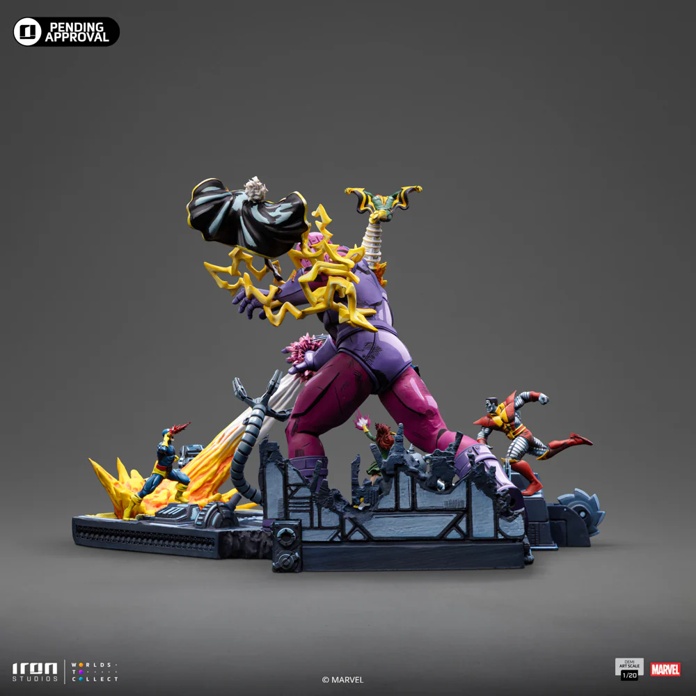 Digital Pre-Order - Statue X-Men Danger Room Diorama A (Comics Color Variant) - Demi Art Scale 1/20 - Iron Studios - Image 4