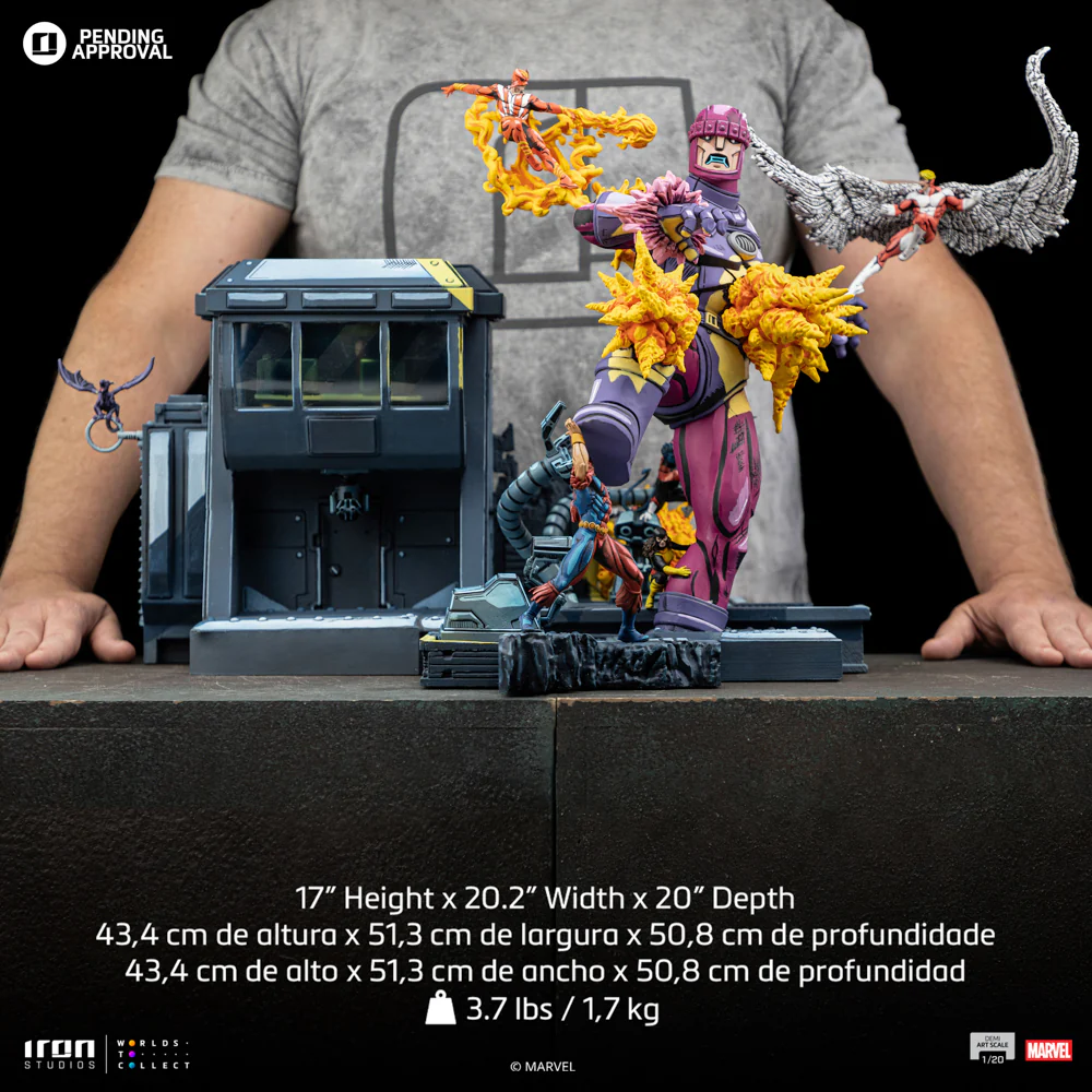 Digital Pre-Order - X-Men Danger Room B (Comics Version) - X-Men - Demi Art Scale 1/20 - Iron Studios - Image 15