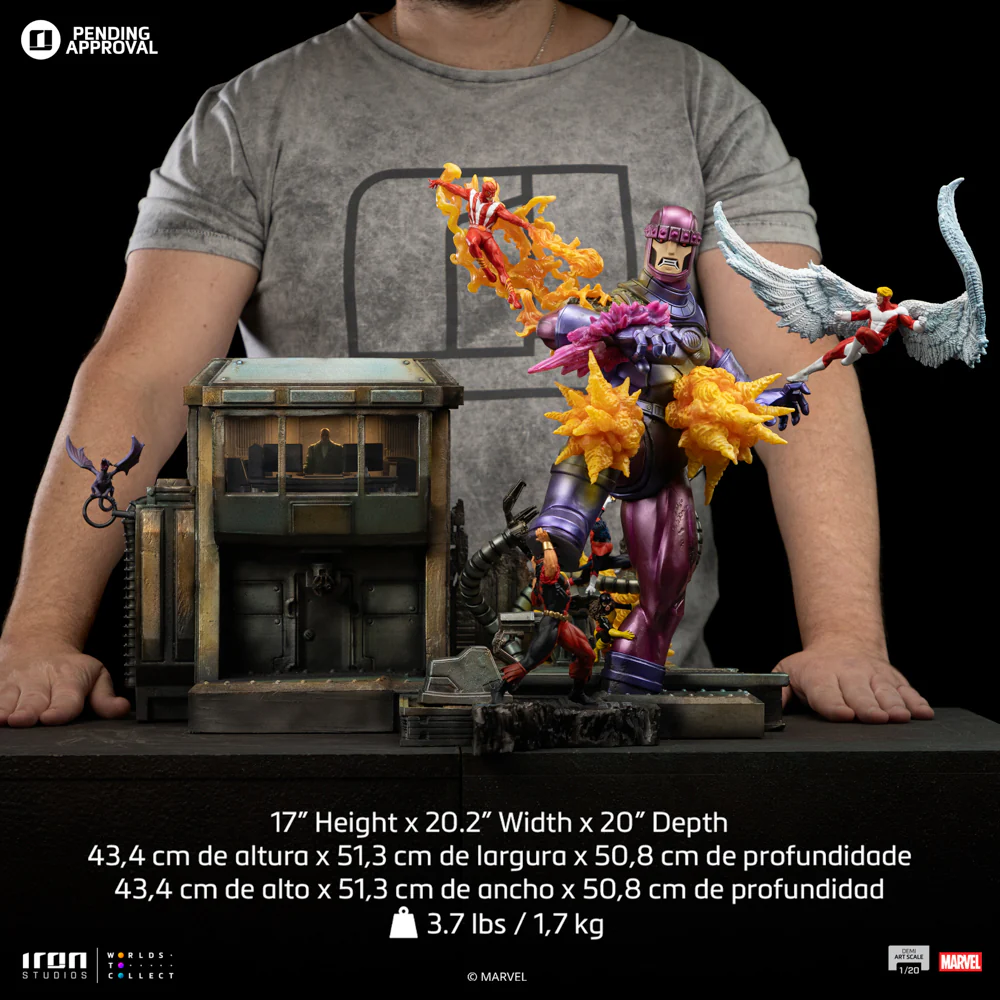 Digital Pre-Order - X-Men Danger Room B - X-Men - Demi Art Scale 1/20 - Iron Studios - Image 14