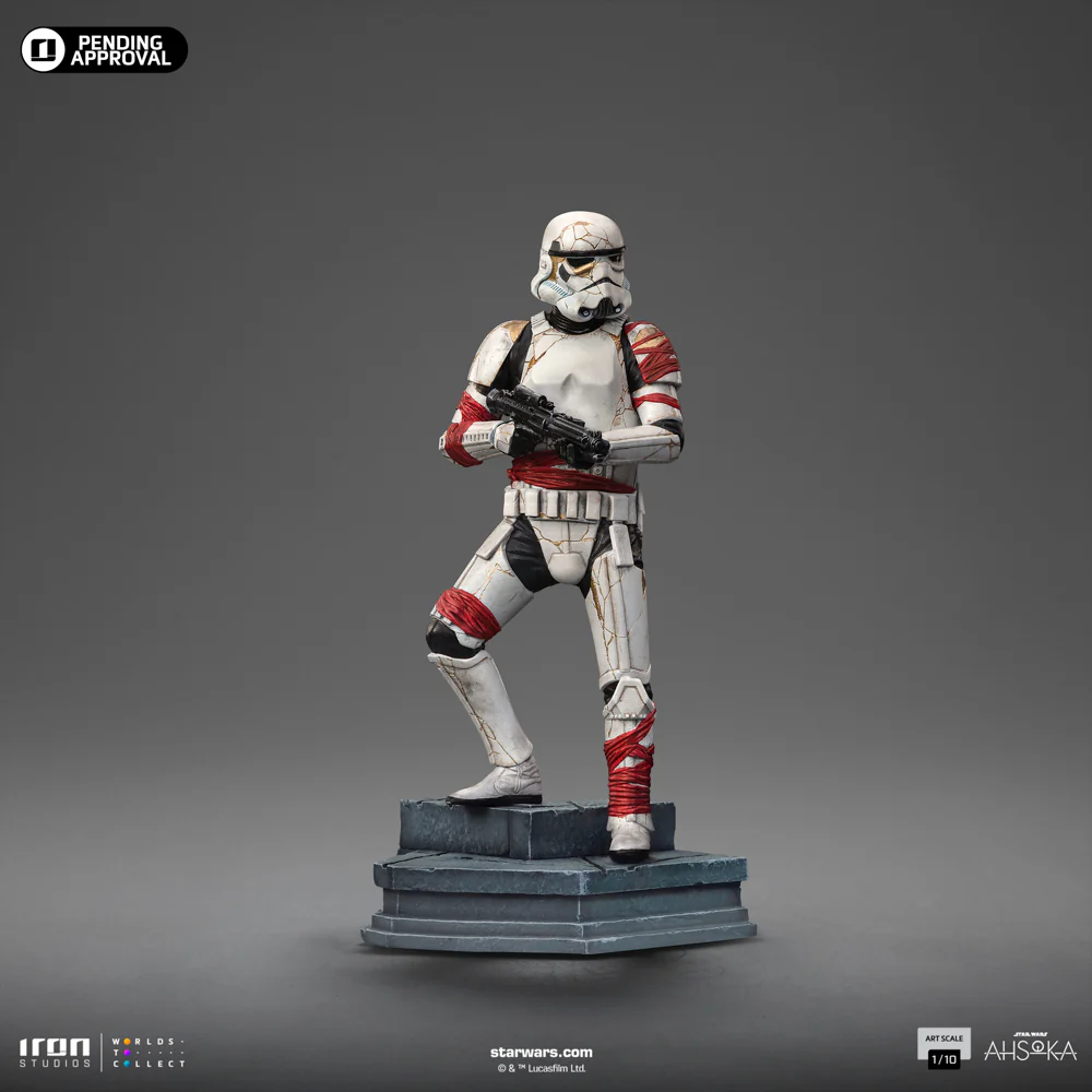 Night Trooper Star Wars: Ahsoka Series Art Scale 1/10 Iron Studios - Image 10