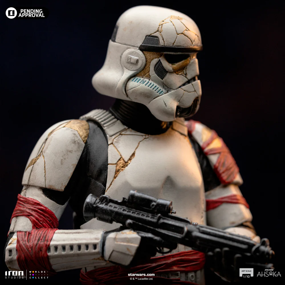 Night Trooper Star Wars: Ahsoka Series Art Scale 1/10 Iron Studios - Image 4