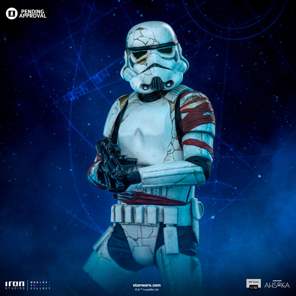 Night Trooper Star Wars: Ahsoka Series Art Scale 1/10 Iron Studios - Image 7