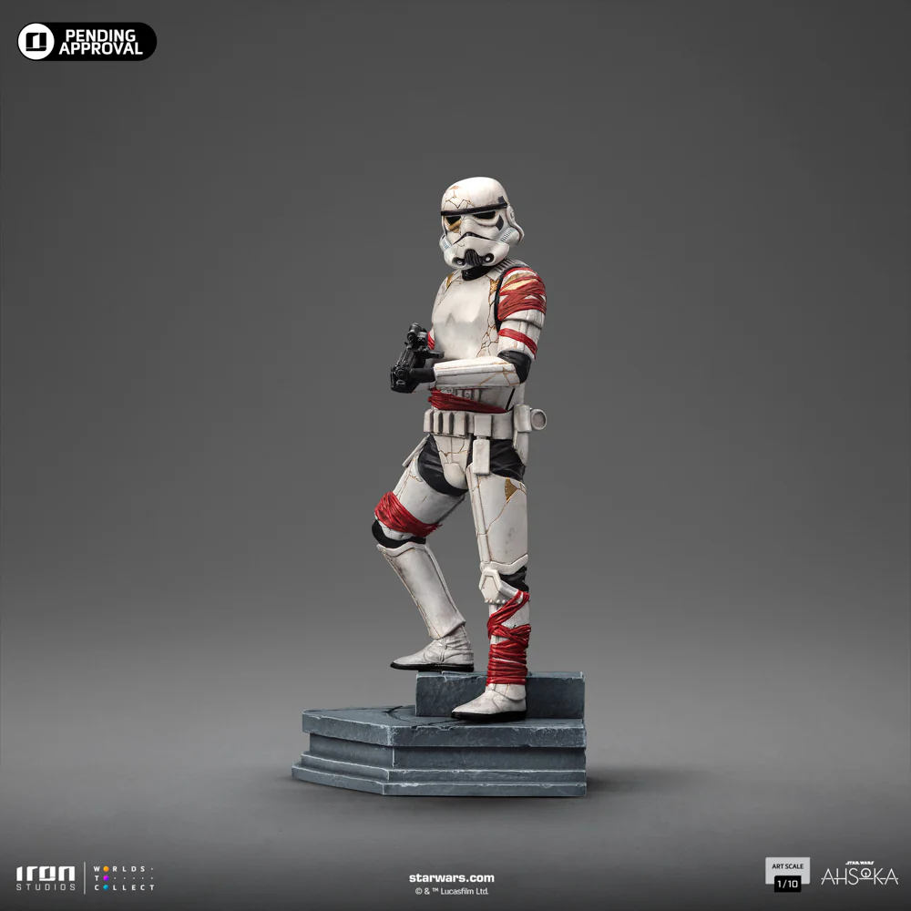 Night Trooper Star Wars: Ahsoka Series Art Scale 1/10 Iron Studios - Image 9