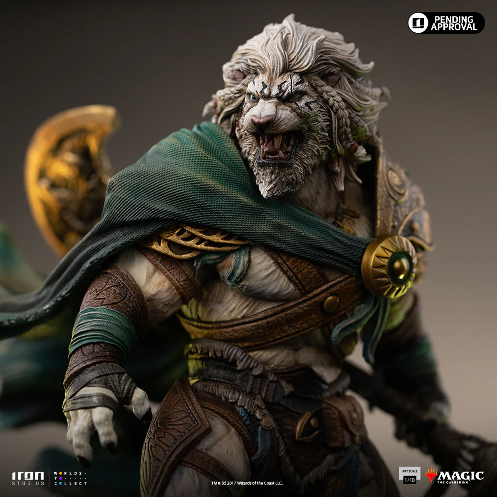 Pre-Order - Statue Ajani Goldmane - Magic: The Gathering - Art Scale 1/10 - Iron Studios - Image 11