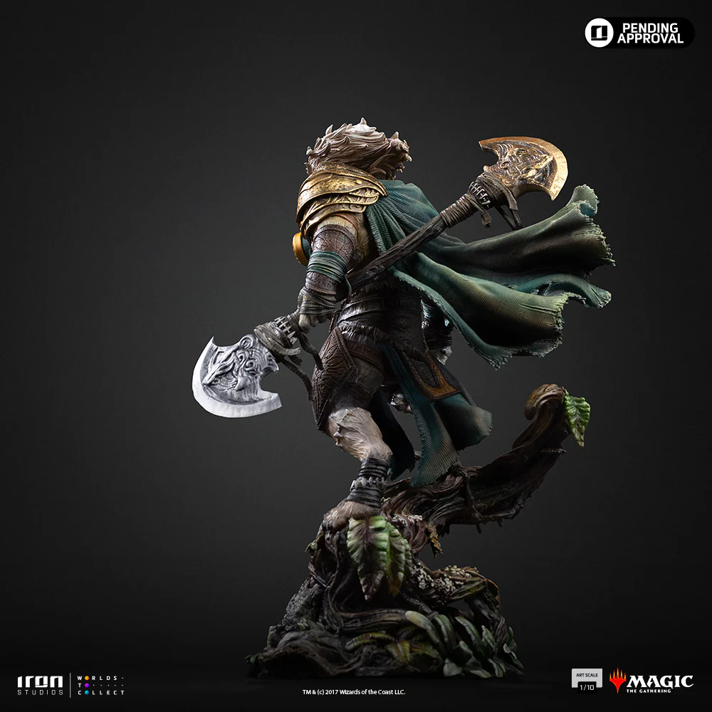 Pre-Order - Statue Ajani Goldmane - Magic: The Gathering - Art Scale 1/10 - Iron Studios - Image 6
