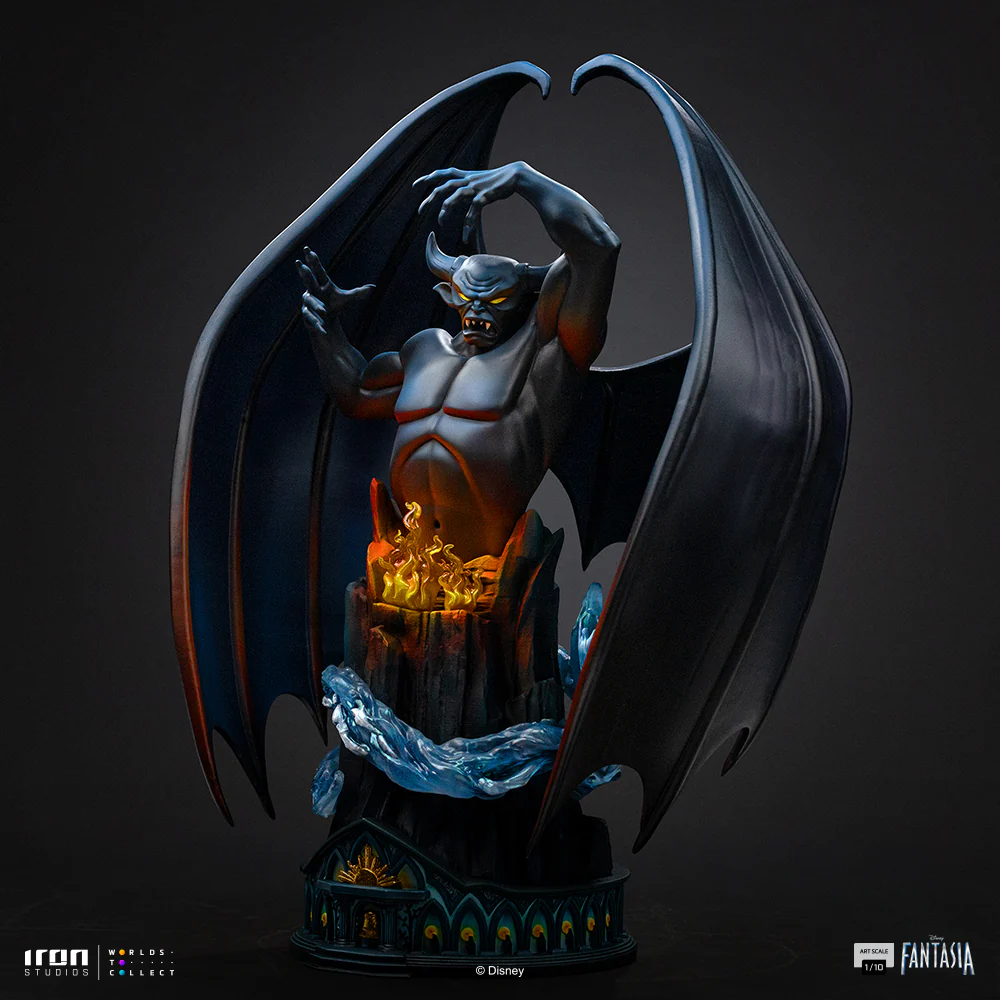 Pre-Order - Statue Chernabog - Fantasia - Deluxe Art Scale 1/10 - Iron Studios - Image 5