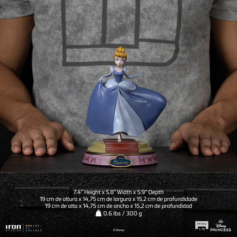 Pre-Order - Statue Cinderella - Disney's Princess - Iron Studios - Image 7