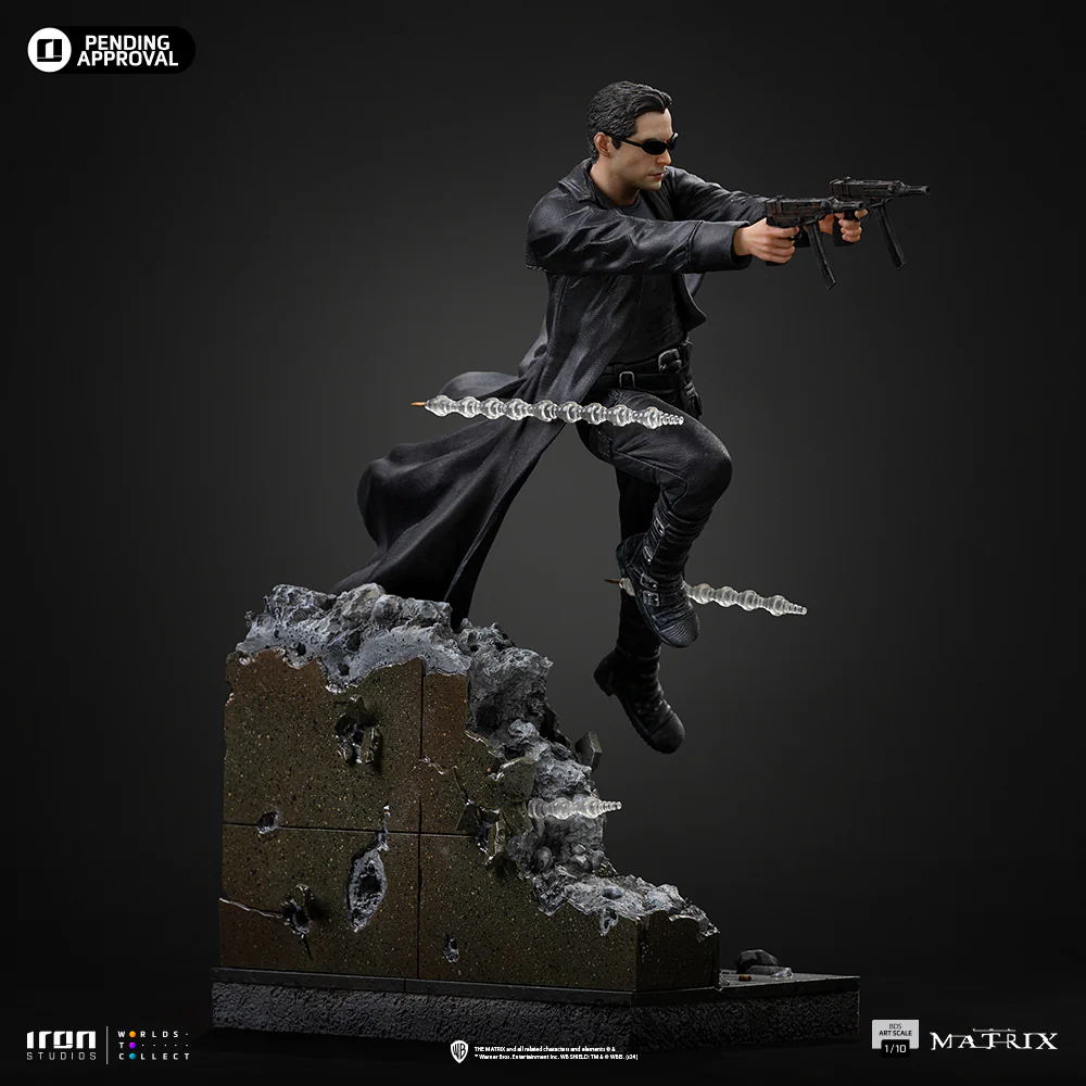 Pre-Order - Statue Neo - Matrix - BDS Art Scale 1/10 - Iron Studios - Image 4