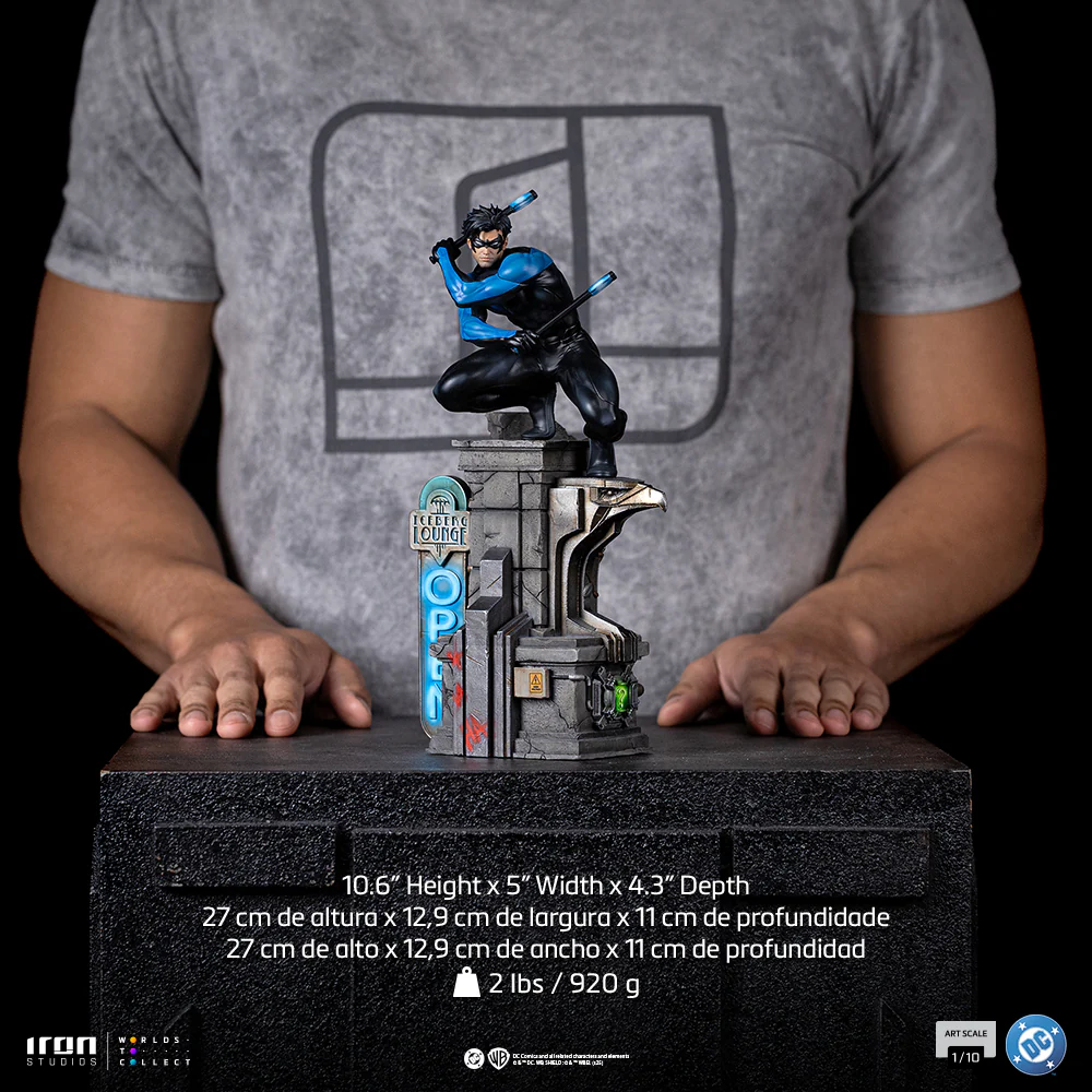 Pre-Order - Statue Nightwing - DC Comics Series 9 - Art Scale 1/10 - Iron Studios - Image 13
