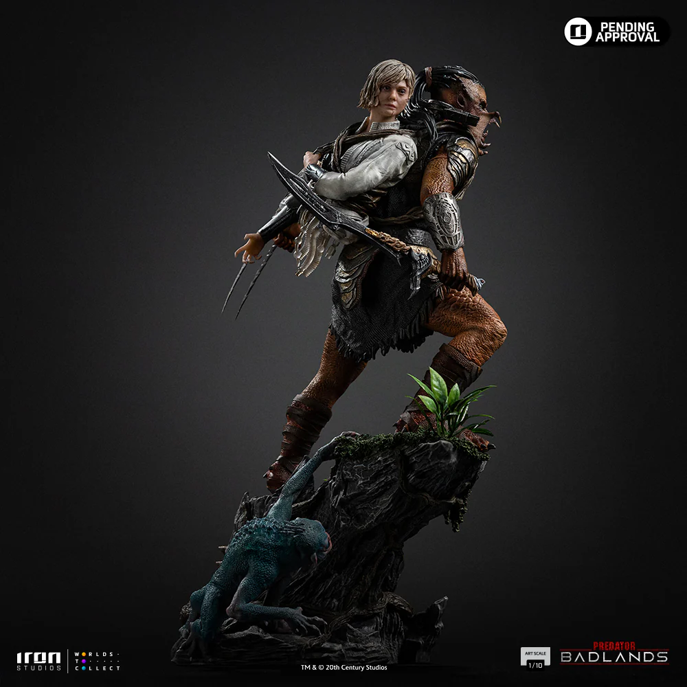 Pre-Order - Statue Predator Dek & Thia - Predator: Badlands - Art Scale 1/10 - Iron Studios - Image 4