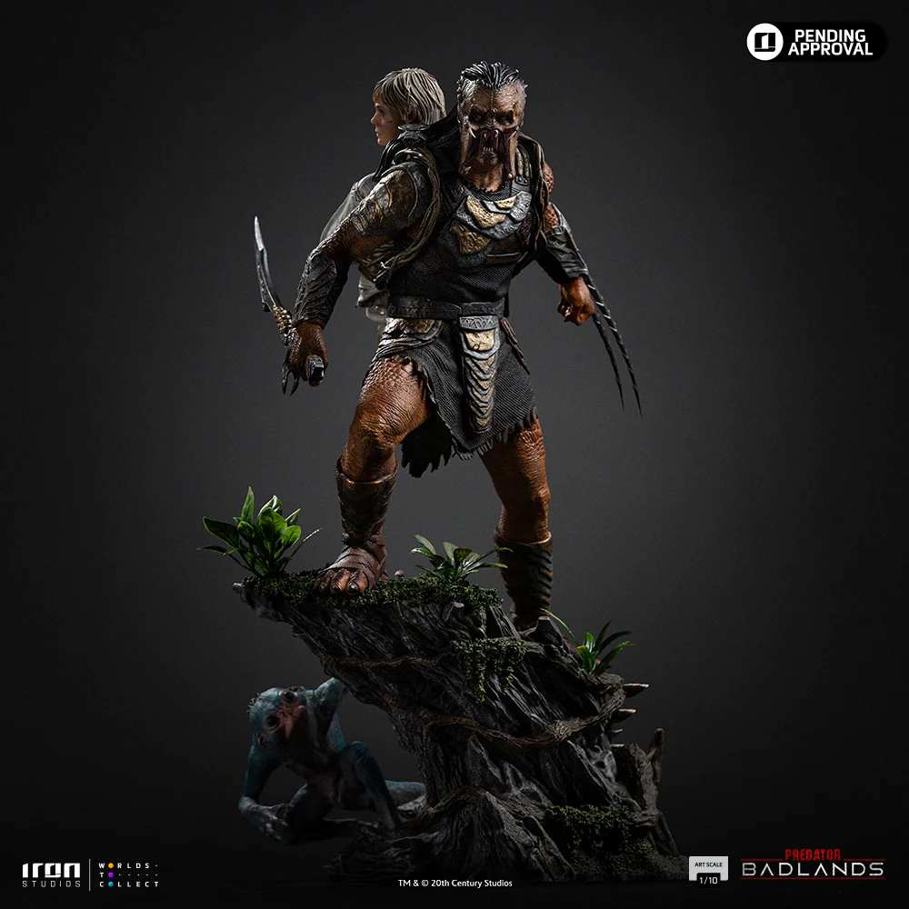Pre-Order - Statue Predator Dek & Thia - Predator: Badlands - Art Scale 1/10 - Iron Studios - Image 6