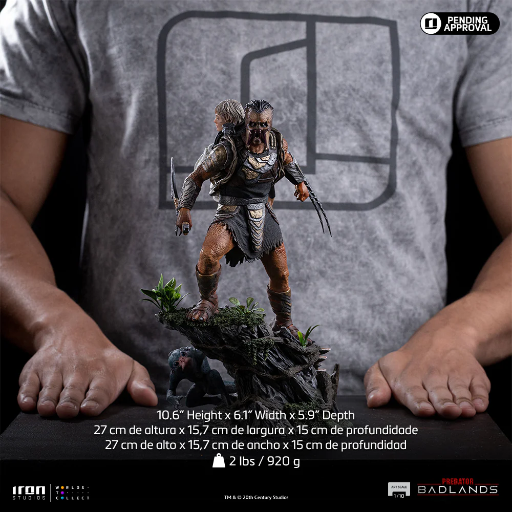 Pre-Order - Statue Predator Dek & Thia - Predator: Badlands - Art Scale 1/10 - Iron Studios - Image 9