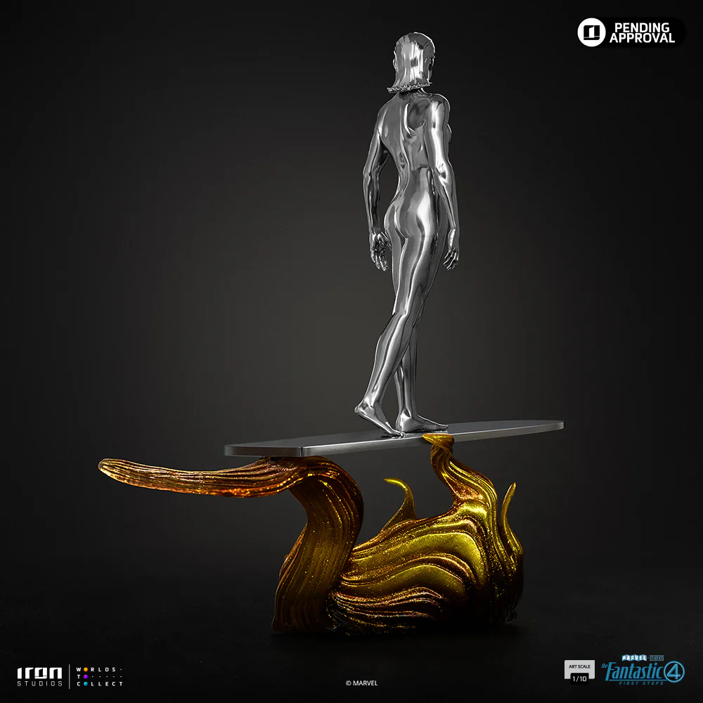 Pre-Order - Statue Silver Surfer - Fantastic Four - Art Scale 1/10 - Iron Studios - Image 4