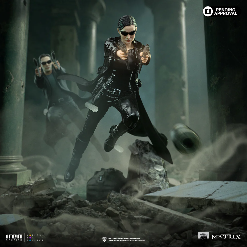 Pre-Order - Statue Trinity - Matrix - Art Scale 1/10 - Iron Studios - Image 14