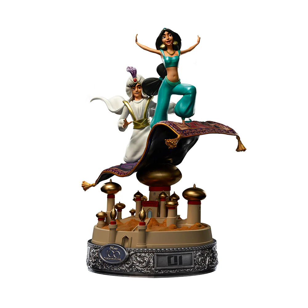 Aladdin and Jasmine 100 Years Version - Disney 100th - Aladdin - Art Scale 1/10 - Iron Studios - Image 2
