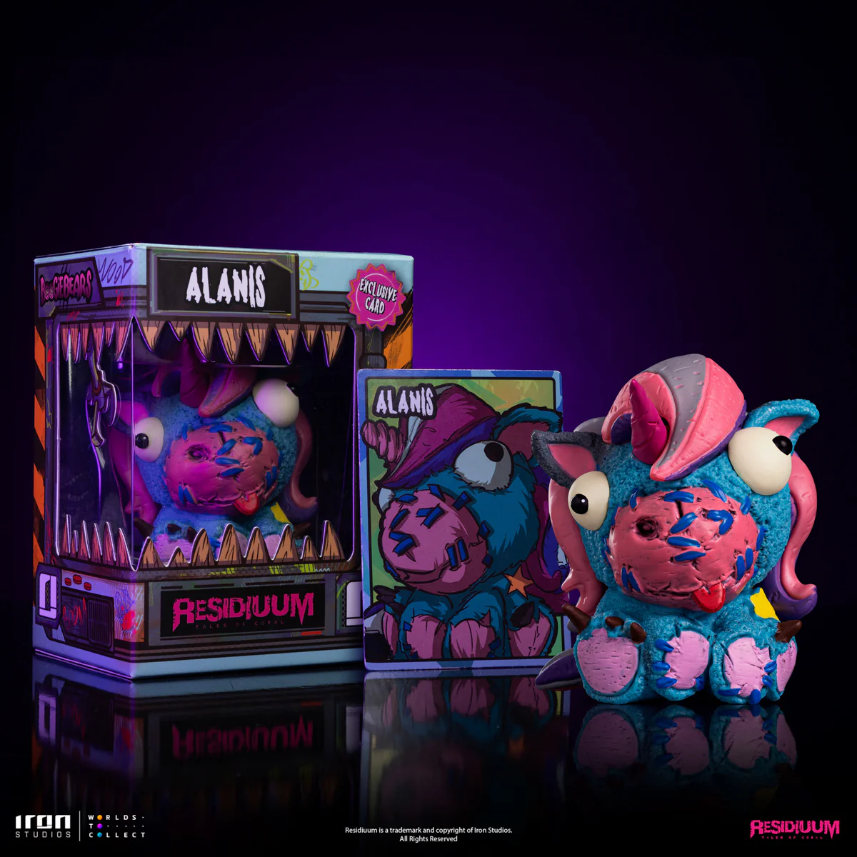 Alanis  Residiuum's Boogie Bears  Monster Scale  Iron Studios - Image 8