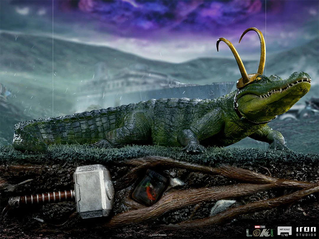 Alligator Loki - Loki Series - Art Scale 1/10 - Iron Studios - Image 3