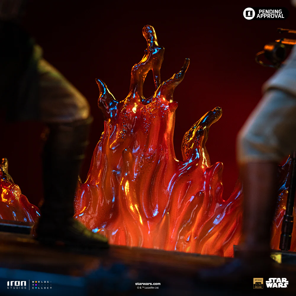 Pre-Order - Statue Anakin vs Obi-Wan (Revenge of the Sith 20th Years Anniversary) – Star Wars – Art Scale 1/10 – Iron Studios - Image 14
