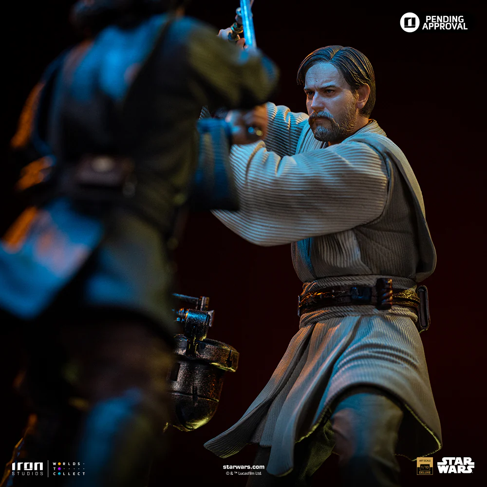 Pre-Order - Statue Anakin vs Obi-Wan (Revenge of the Sith 20th Years Anniversary) – Star Wars – Art Scale 1/10 – Iron Studios - Image 7
