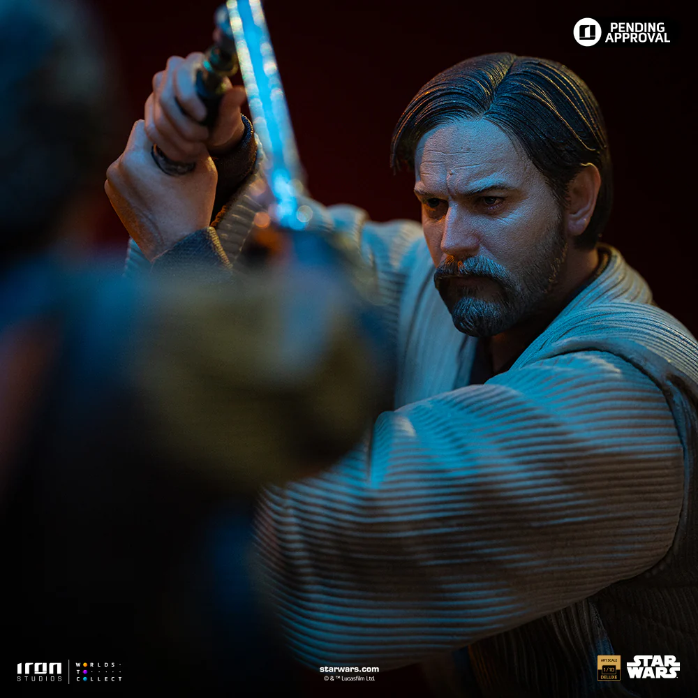 Pre-Order - Statue Anakin vs Obi-Wan (Revenge of the Sith 20th Years Anniversary) – Star Wars – Art Scale 1/10 – Iron Studios - Image 8