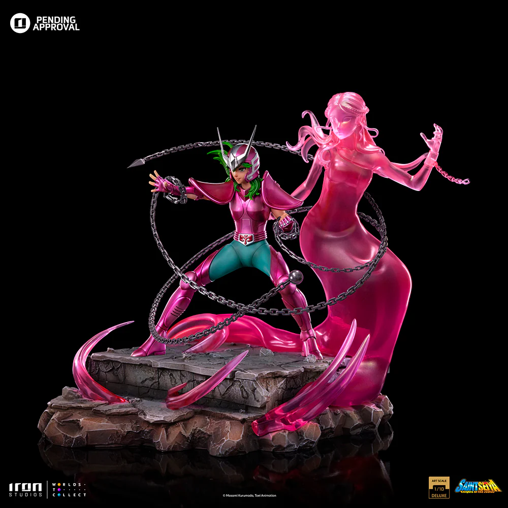 Andromeda Shun Deluxe Saint Seiya Art Scale 1/10 Iron Studios - Image 5