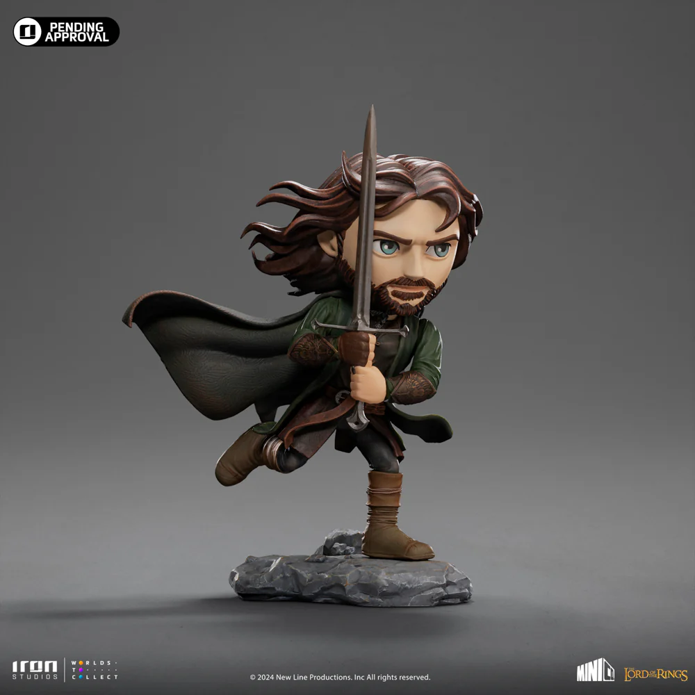 Aragorn  The Lord of the Rings  Minico  Iron Studios - Image 4