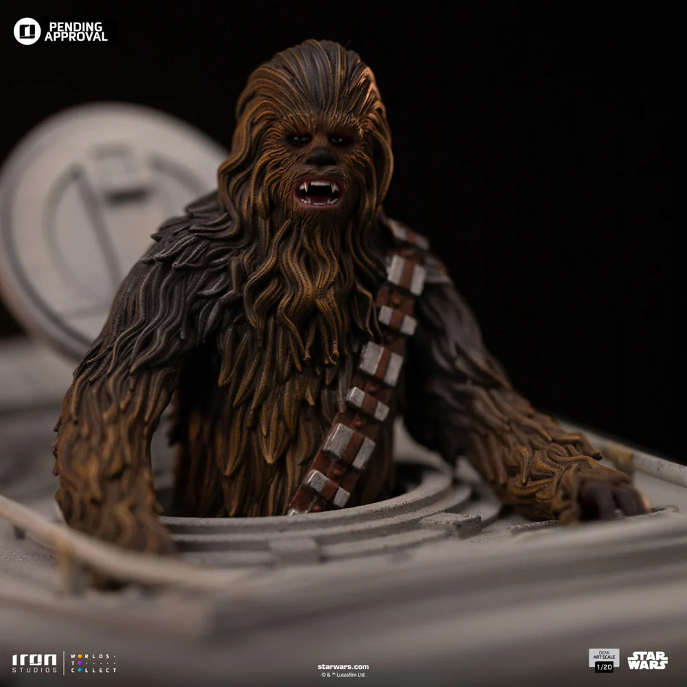 Statue AT-ST and Chewbacca - Star Wars - Demi Art Scale 1/20 - Iron Studios - Image 9