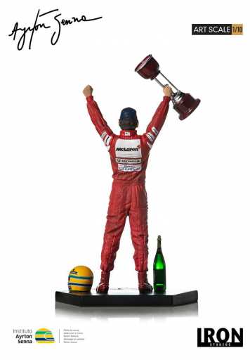 Statue Ayrton Senna 1988 Japan GP - Art Scale 1/10 - Iron Studios - Image 3