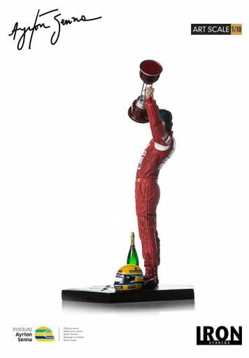 Statue Ayrton Senna 1988 Japan GP - Art Scale 1/10 - Iron Studios - Image 4