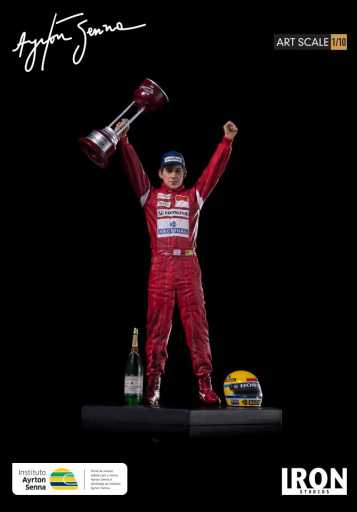 Statue Ayrton Senna 1988 Japan GP - Art Scale 1/10 - Iron Studios - Image 5