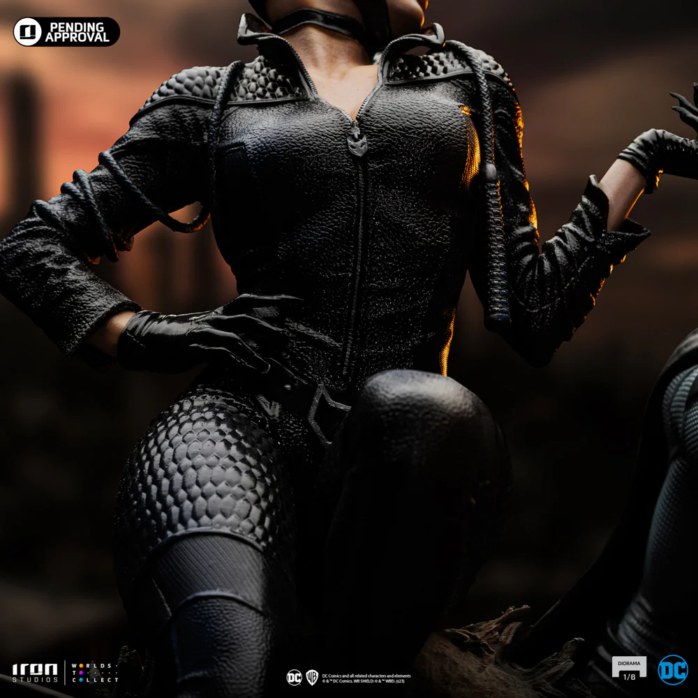 Statue Batman and Catwoman  DC Comics Series #9  Diorama 1/6  Iron Studios - Image 8