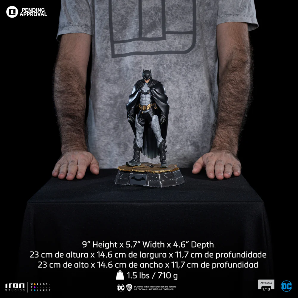 Batman by Rafael Grampá DC Comics Series #9 Art Scale 1/10 Iron Studios - Image 7