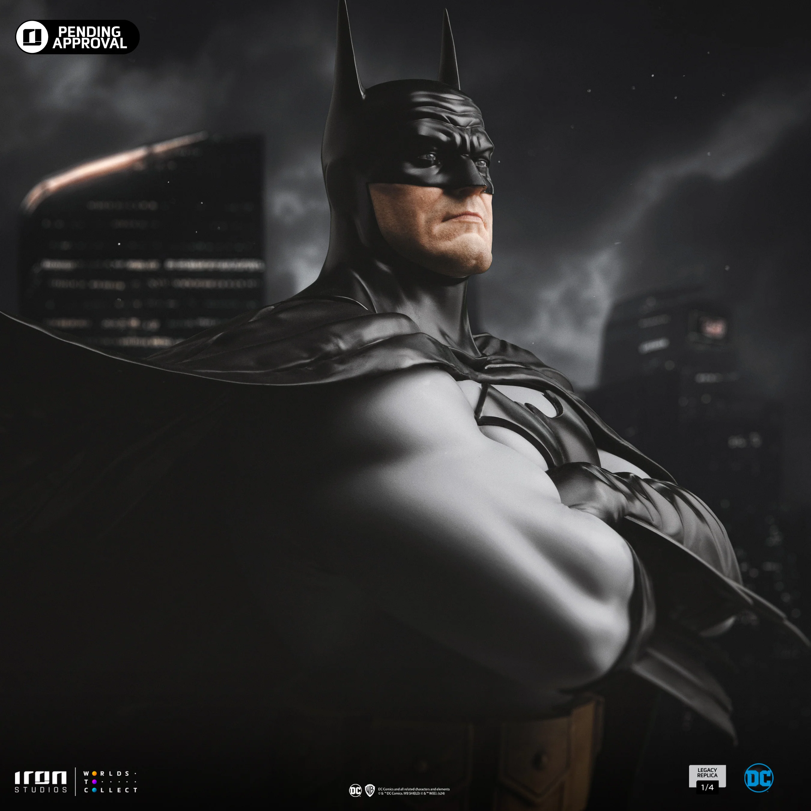 Batman - DC Trinity - Legacy Replica 1/4 - Iron Studios - Image 7