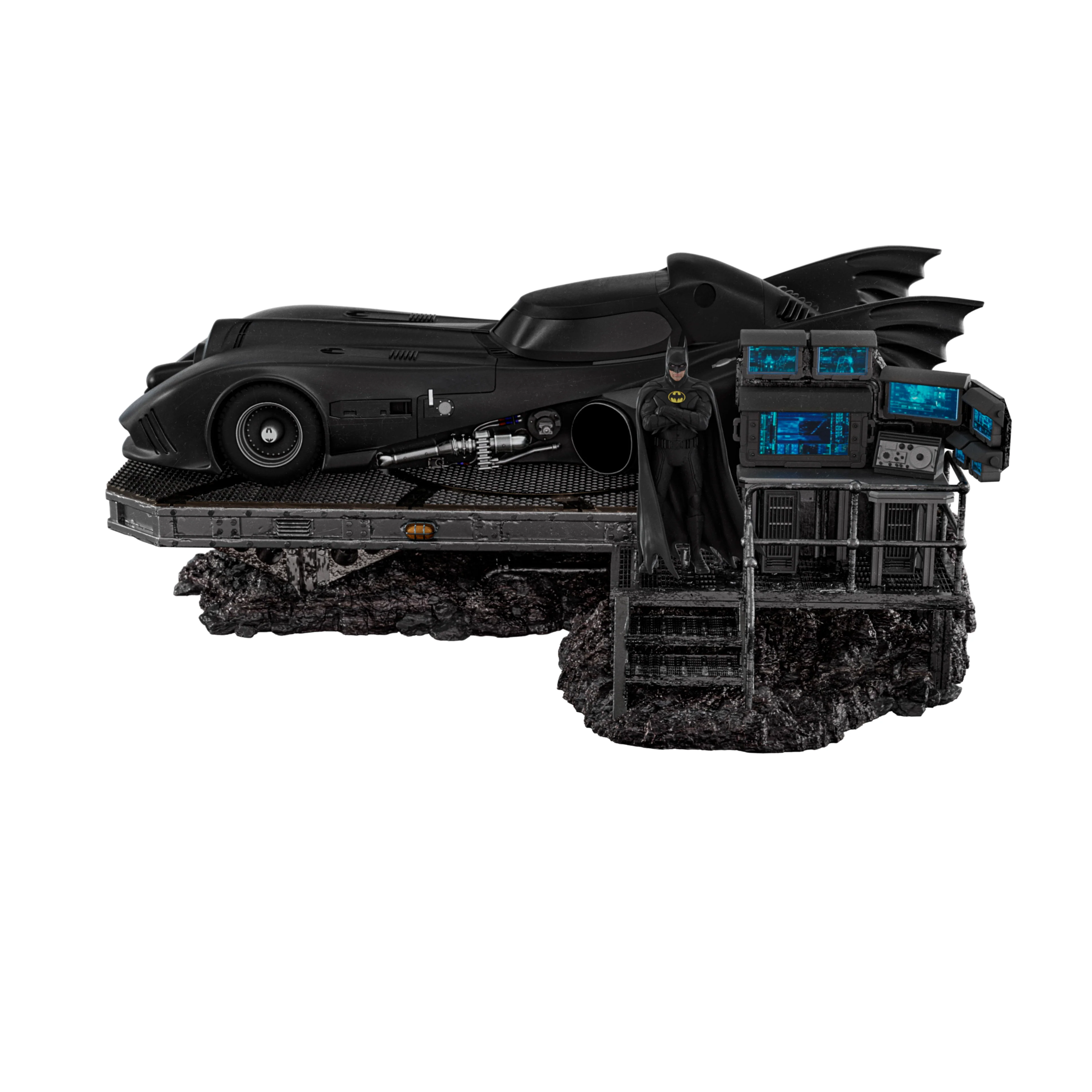 Batmobile Deluxe The Flash Movie Art Scale 1/10 Iron Studios - Image 2
