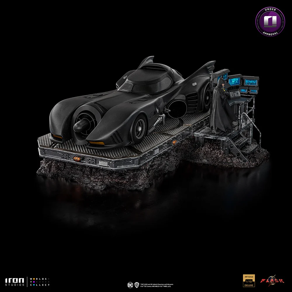 Batmobile Deluxe The Flash Movie Art Scale 1/10 Iron Studios - Image 3
