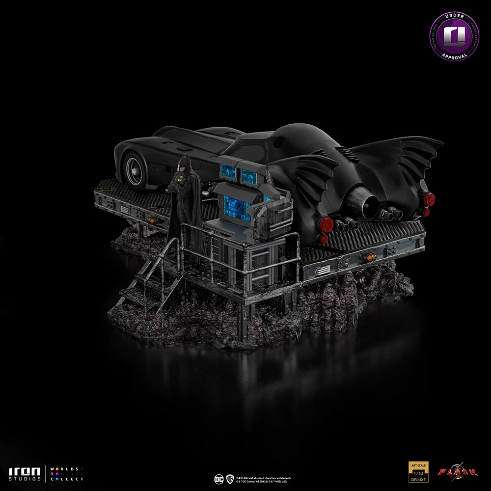 Batmobile Deluxe The Flash Movie Art Scale 1/10 Iron Studios - Image 5