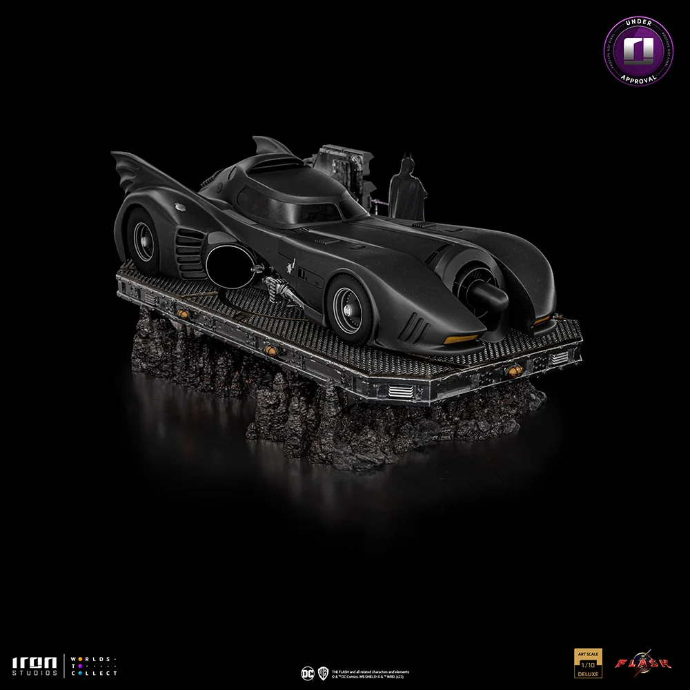 Batmobile Deluxe The Flash Movie Art Scale 1/10 Iron Studios - Image 6